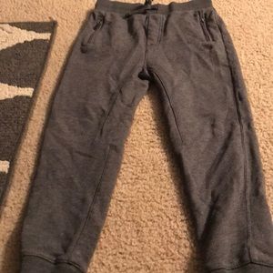 Boys size 7 ( run like a 6) Burberry joggers